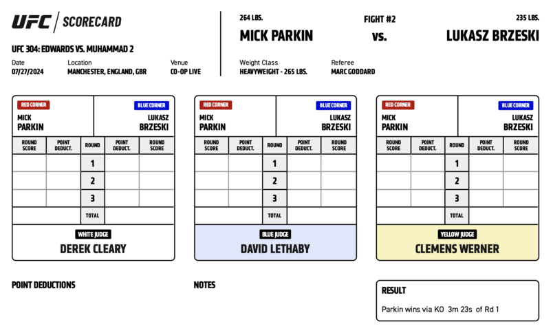 Мик Паркин - Лукас Бжески