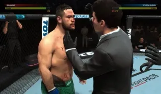 Как работает остановка боя врачом в UFC 5