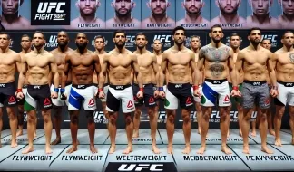 Весовые категории UFC: полный гид для новичков с простыми пояснениями