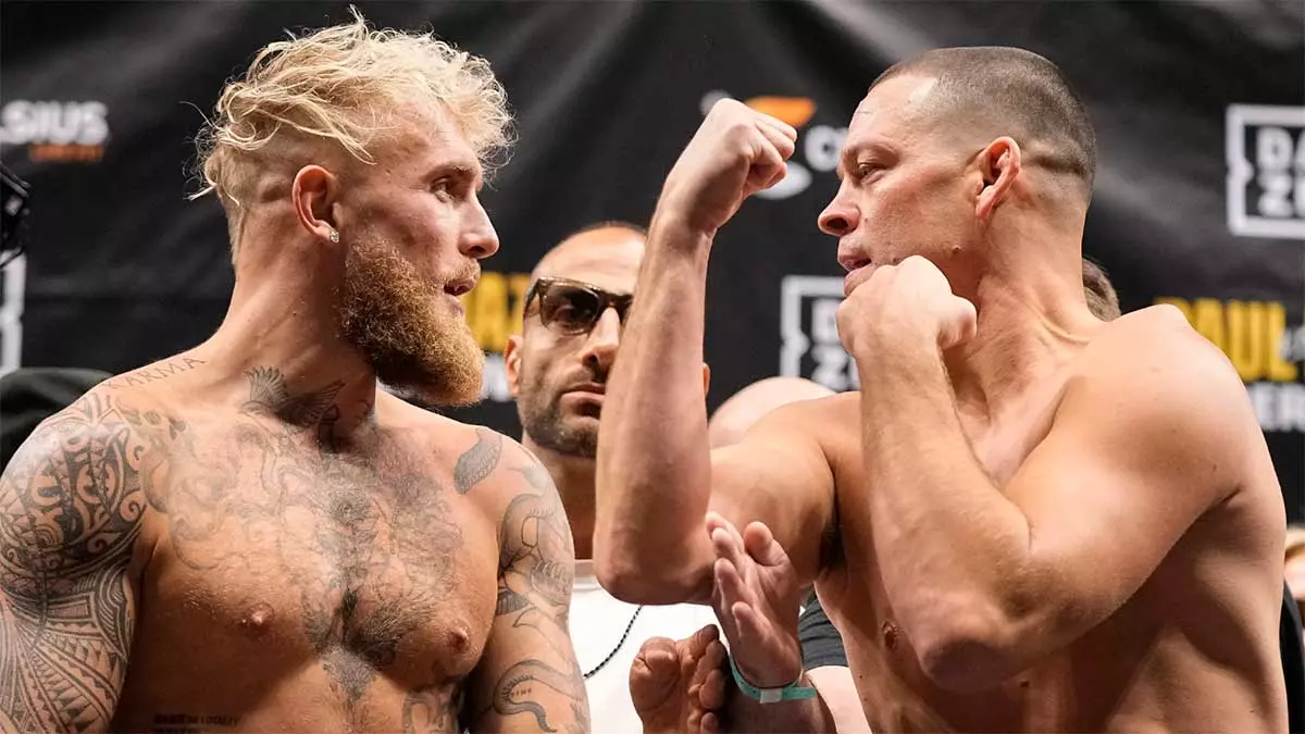 Джейк Пол нацелен на реванш с Нейтом Диасом по правилам ММА