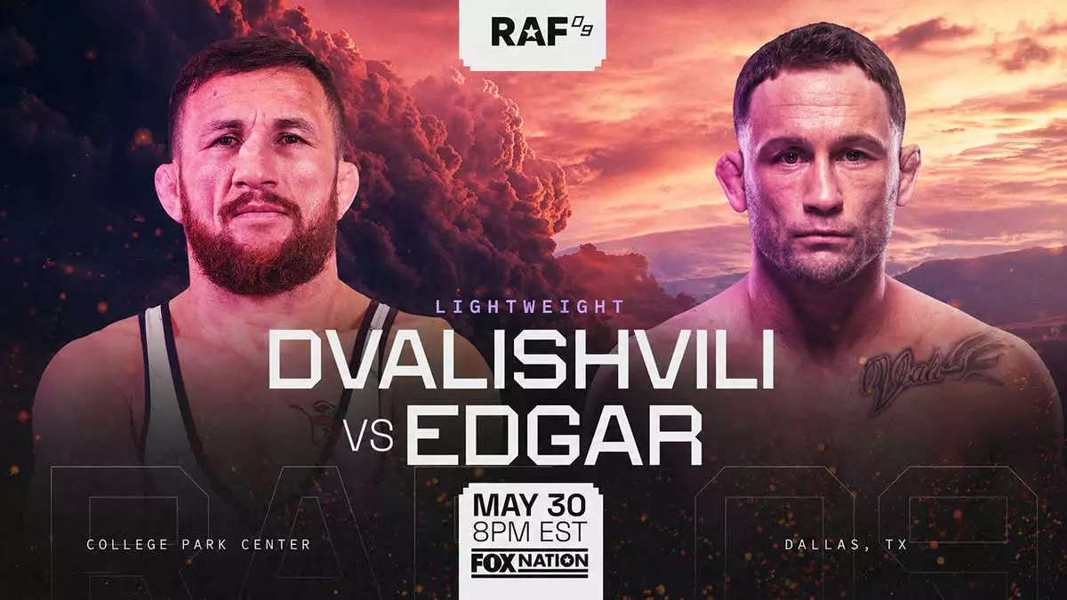 Двалишвили и Эдгар дебютируют в RAF 9 на борцовском шоу в Далласе