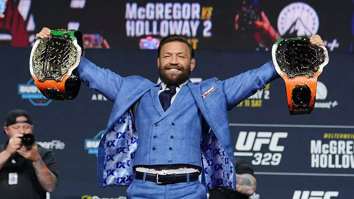 Макгрегор после боя с Холлоуэем нацелен на титул UFC в полусреднем