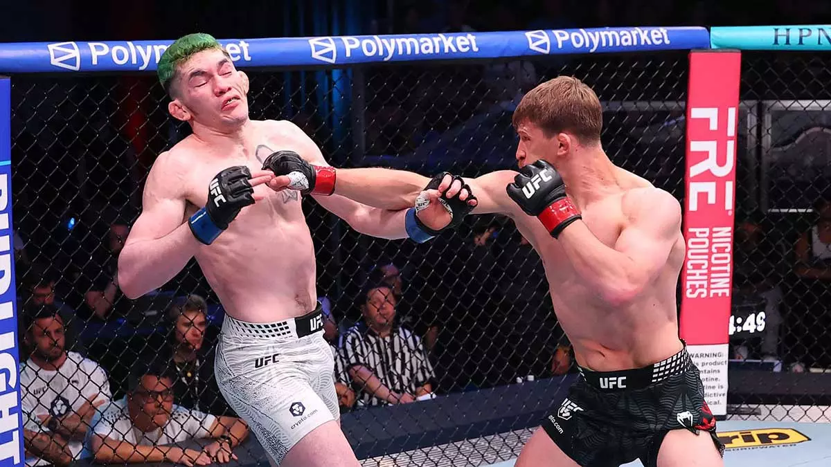 Арнольд Аллен обыгрывает Косту, яркие финиши украшают UFC Vegas 276