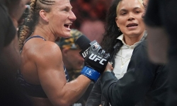 Кайла Харрисон вернулась к тренировкам после операции на шее