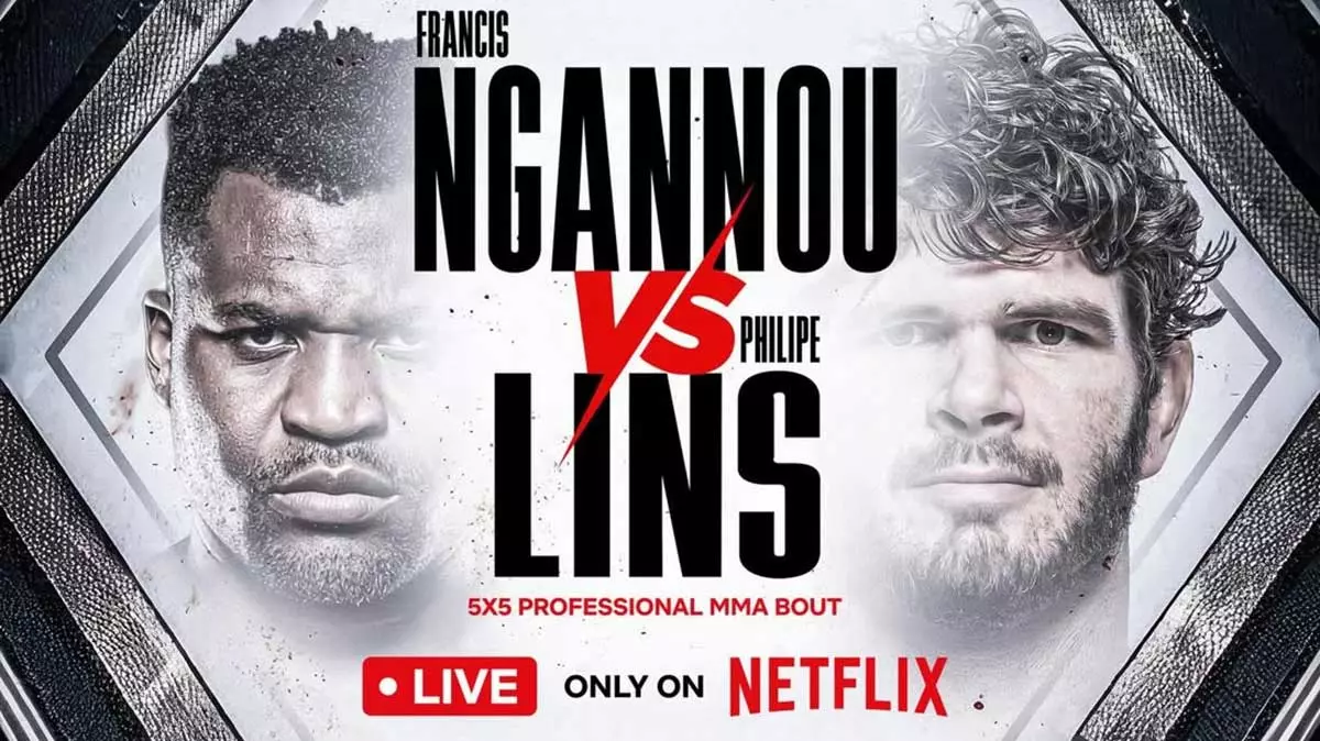 Нганну подписал контракт с промоушеном Джейка Пола и вернётся в ММА 16 мая в Лос-Анджелесе