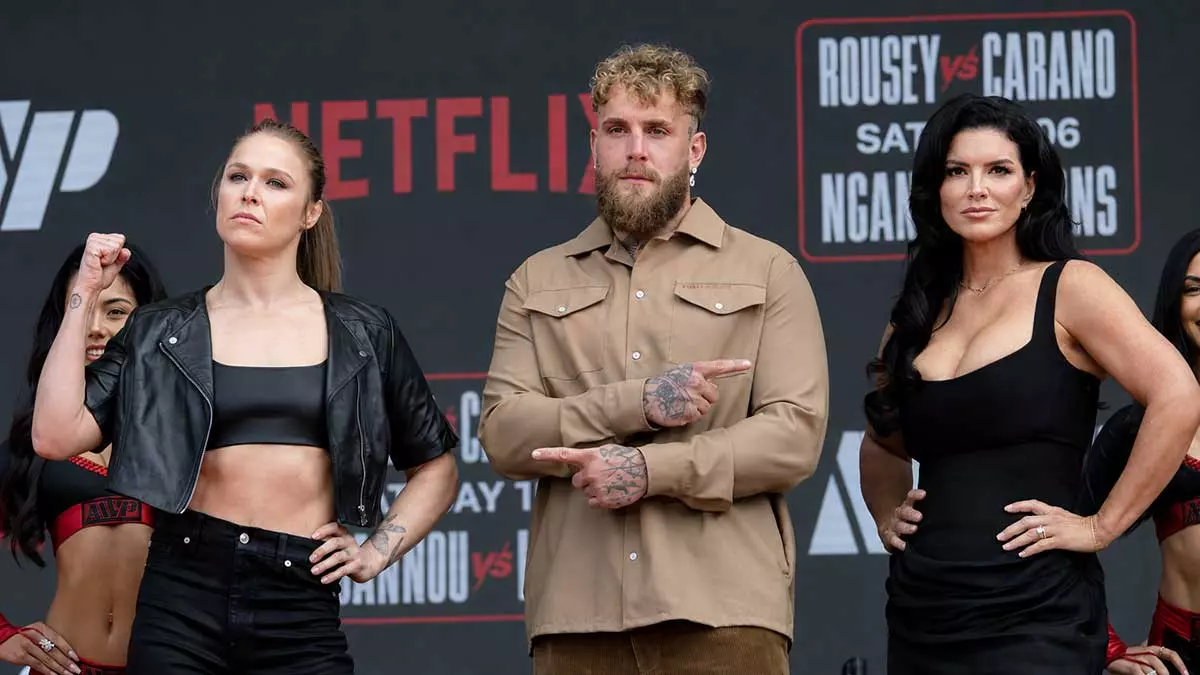 Джейк Пол: гонорар Ронды Роузи превысит заработки чемпиона UFC Топурии