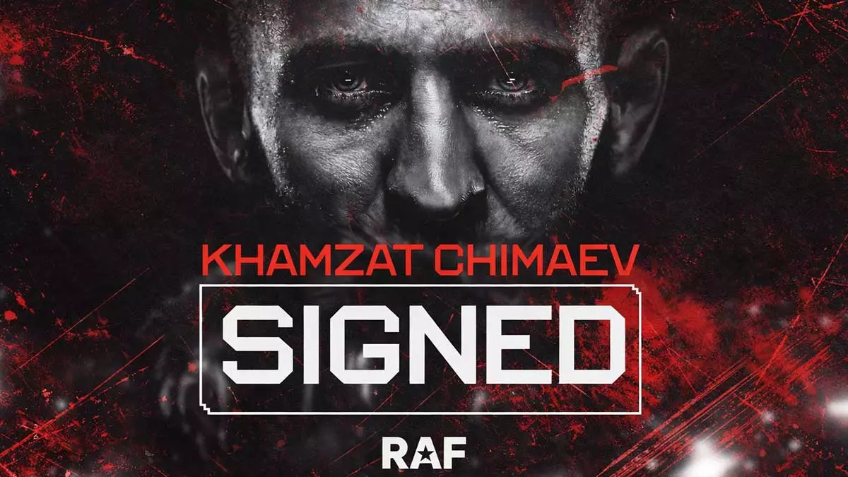 Хамзат Чимаев подписал контракт с борцовской лигой Real American Freestyle