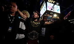 Хабиб Нурмагомедов о бое Изагахмаева и Вагаева на UFC в Абу-Даби