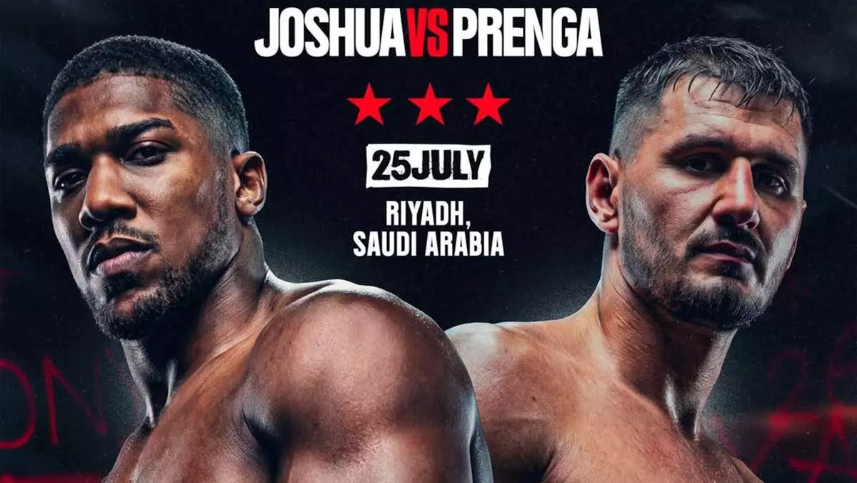 Энтони Джошуа вернётся на ринг против Кристиана Пренги в Эр-Рияде