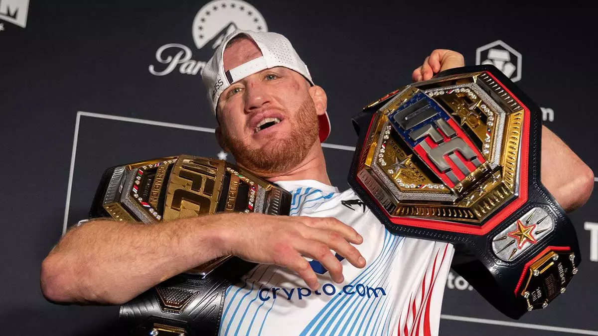 Гэйтжи лишил Топурию титула на UFC Freedom 250 у Белого дома