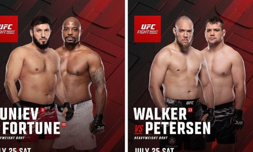 UFC объявил три новых боя для турнира в Абу-Даби 25 июля