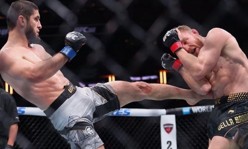 Тренер Маддалены назвал Махачева GOAT после боя на UFC 322