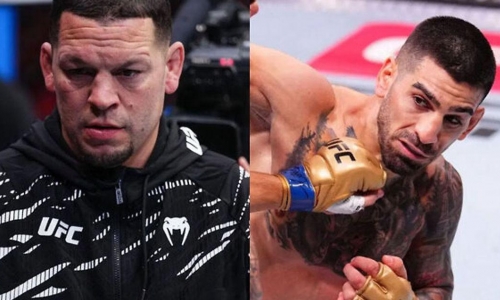 Нейт Диаз в соцсетях грубо прошёлся по чемпиону UFC Илии Топурии