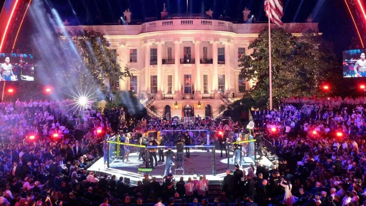 UFC Freedom 250 собрал 34 миллиона зрителей по всему миру