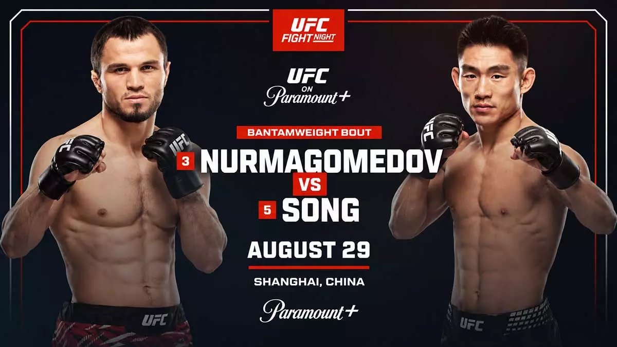 Умар Нурмагомедов и Сонг Ядонг возглавят турнир UFC в Шанхае