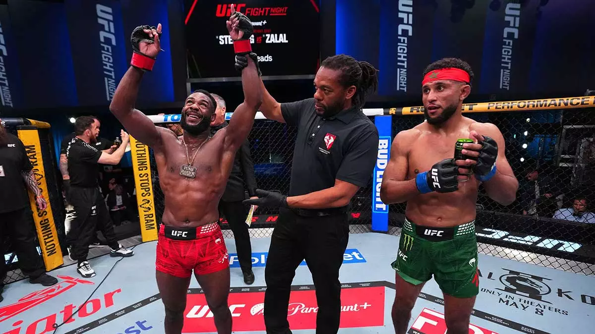 Сообщество UFC в восторге от доминирующей победы Алджамэйна Стерлинга