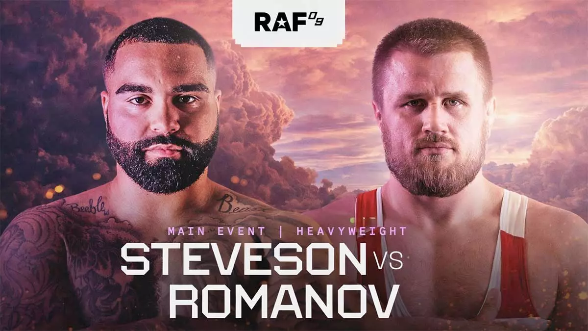 Олимпийский чемпион Гейбл Стивсон возглавит RAF 9 в бою с Романовым