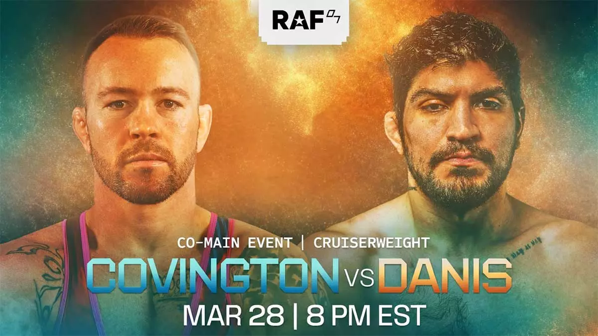 Ковингтон против Дэниса: громкий ко-мэйн и реванш Царукян – Пуллас на RAF 7 в Тампе