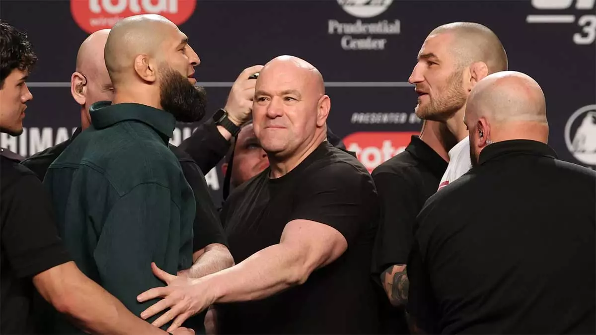 Дана Уайт рассказал подробности конфликта Чимаева и Стрикленда на UFC 328
