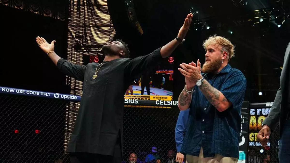 Джейк Пол: «Нганну — лёгкий бой, поднимусь в тяжёлый вес и нокаутирую его, как Джошуа»