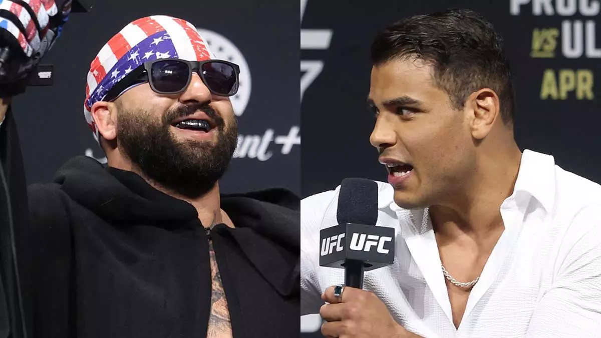 Пауло Коста и Джош Хокит устроили жаркую перепалку после UFC 327
