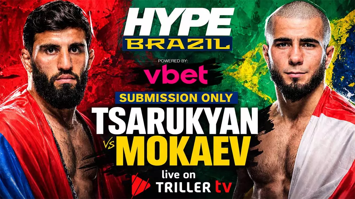 Мокаев выходит на Царукяна на коротком уведомлении в главном бою Hype Brazil