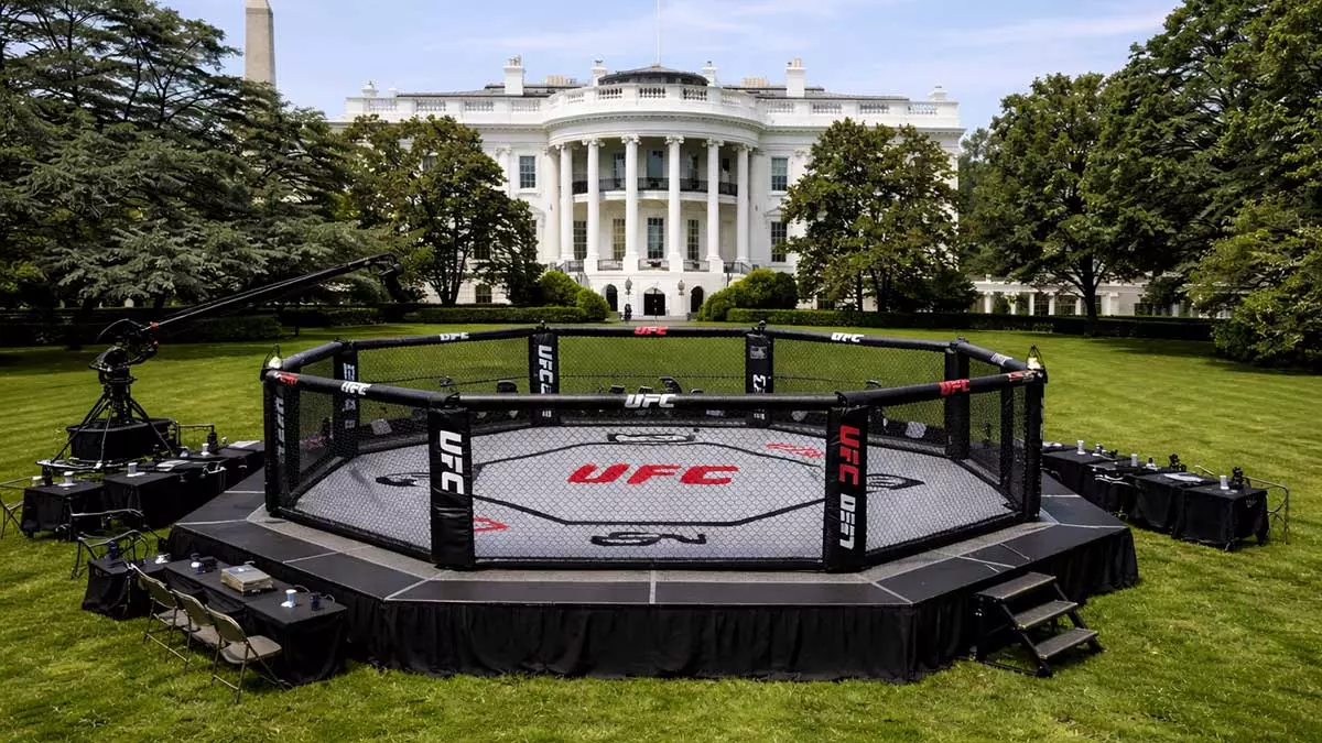 UFC устроит турнир у Белого дома за 60 миллионов долларов в честь 250-летия независимости США