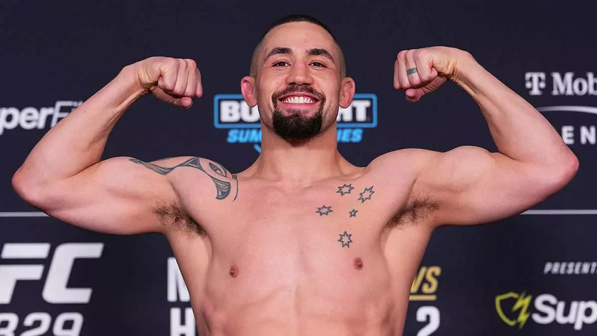 Роберт Уиттакер раскрыл стратегию на дебют в полутяжёлом весе UFC