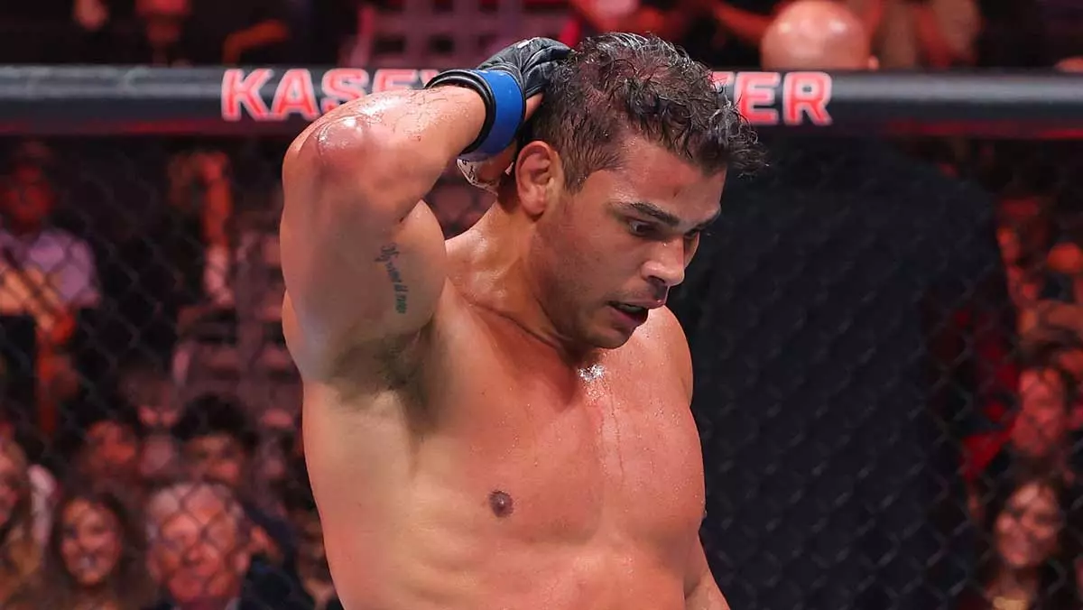 Пауло Коста раскритиковал седьмое место в рейтинге полутяжеловесов UFC