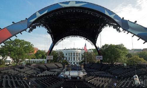 Опубликован снимок арены турнира UFC Freedom 250 у Белого дома
