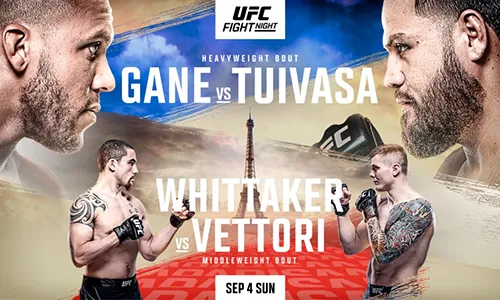 UFC Paris Результаты